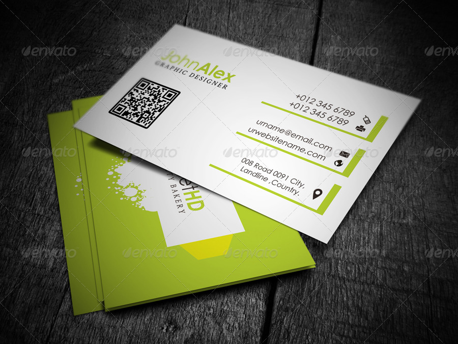 Margin Business Card by axnorpix GraphicRiver